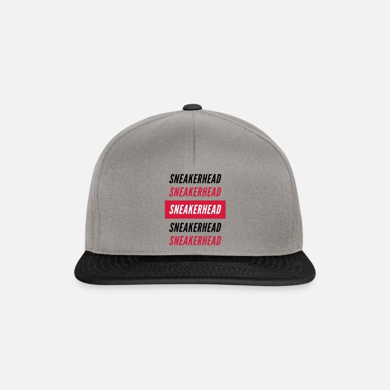 sneaker - Casquette snapback - gris graphite/noir