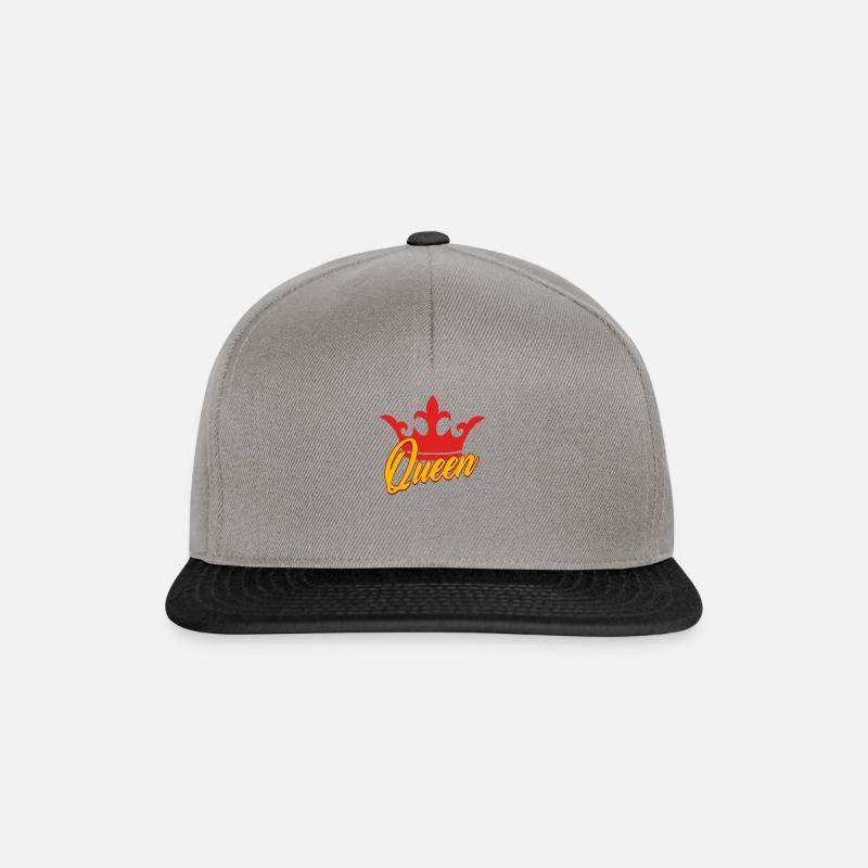 Crown Queen - Snapback Cap - graphite/black