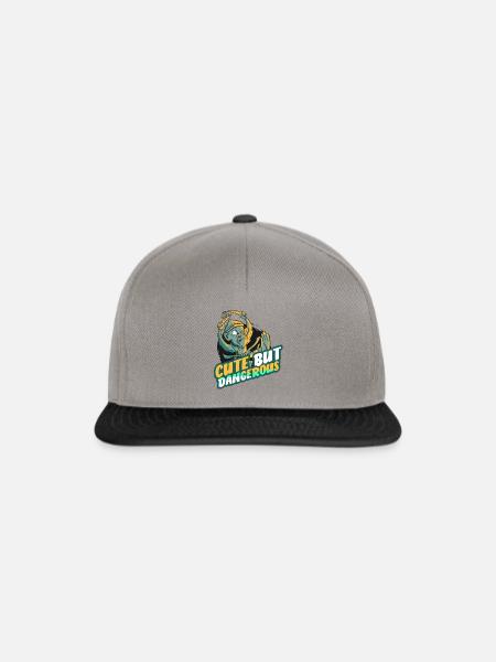 Kämpfen Karate - Snapback Cap - Graphit/Schwarz