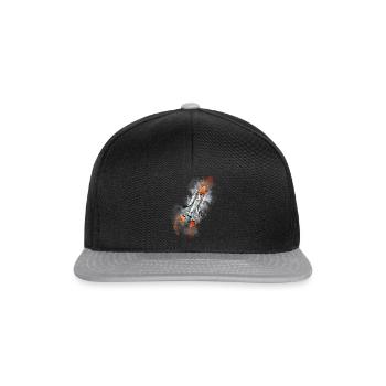 NASA - Casquette snapback - noir/gris - Devant