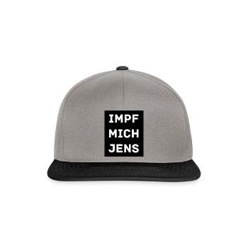 IMPF MICH JENS - Snapback Cap - Graphit/Schwarz - Vorne