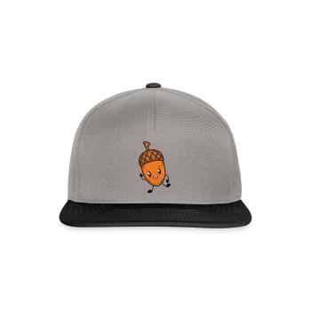 Eichel Chêne Automne - Casquette snapback - gris graphite/noir - Devant
