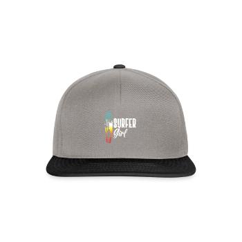 Surfer Girl | Surfeur - Casquette snapback - gris graphite/noir - Devant
