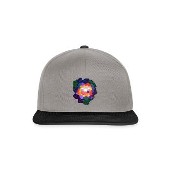 Final Fantasy Segellschiff - Snapback Cap - Graphit/Schwarz - Vorne