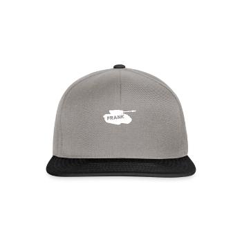 Frank The Tank Drinking School Men's Beer Drinker - Snapback Cap - graphite/black - Front