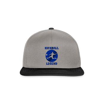 Balle d'entraînement Hobby Kickball Sports - Casquette snapback - gris graphite/noir - Devant