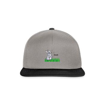 Rabbit Name Gift Sarah - Snapback Cap - graphite/black - Front