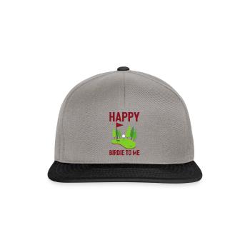 Hilarious Golfing Husband Golfer Player Sarcasm - Snapback Cap - graphite/black - Front