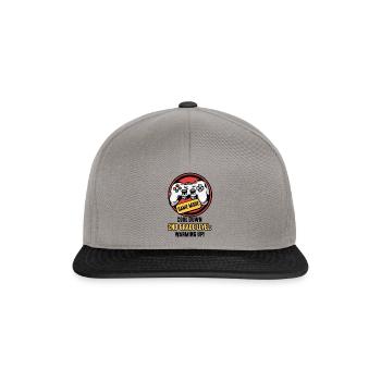 Enfants Retour à l’école Mode Joueur 2ème Année Niveau - Casquette snapback - gris graphite/noir - Devant