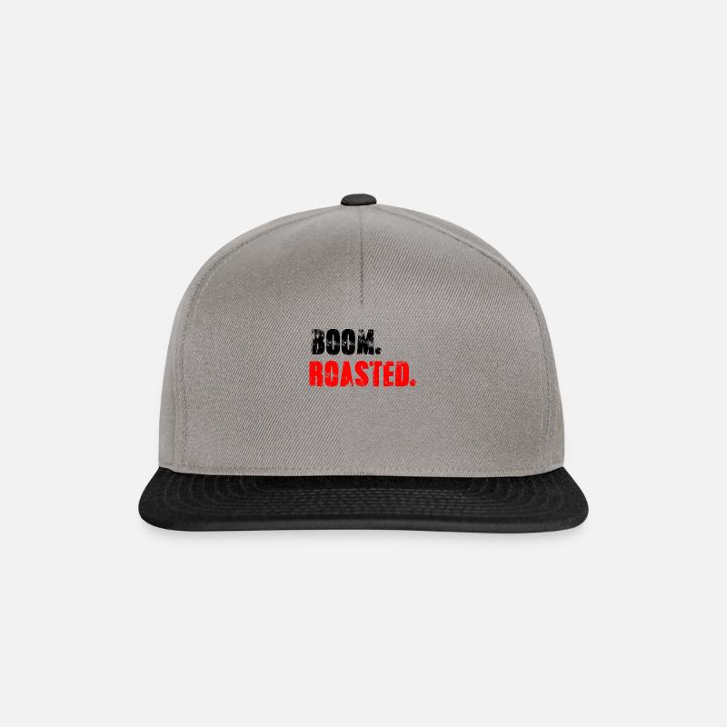 Boom Roasted - Snapback Cap - graphite/black