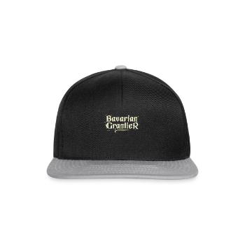 Festival de la bière allemande bavarois Grantler Schnitzel - Casquette snapback - noir/gris - Devant