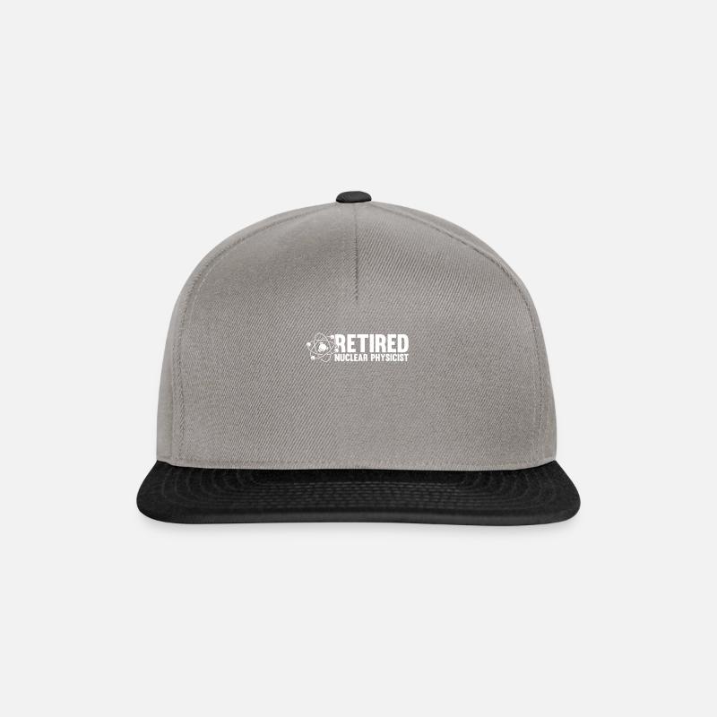 Physicien physicien - Casquette snapback - gris graphite/noir