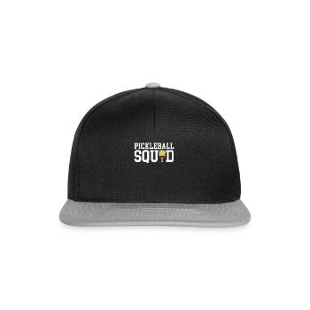 Pickleball Squad Gift Team Team - Snapback Cap - black/grey - Front