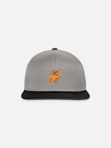 Dinosaurier Shirt Geschenk - Snapback Cap - Graphit/Schwarz