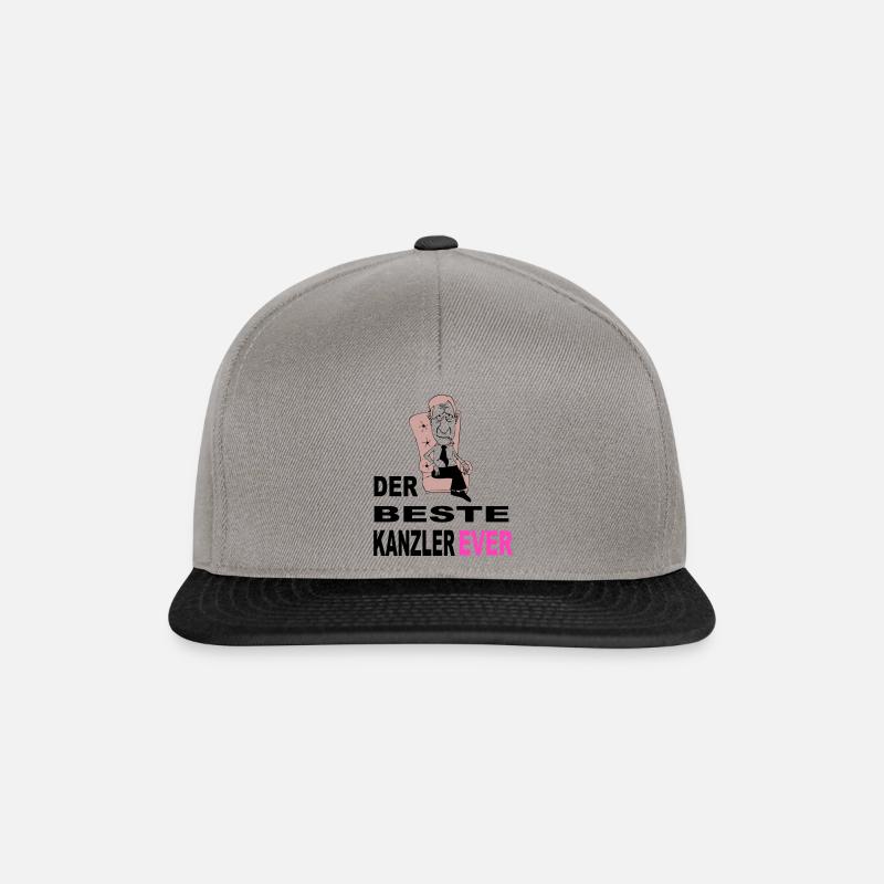 Schmidt Helmut - Snapback Cap - Graphit/Schwarz