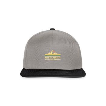 Shenandoah National Park Virginia Hiking Mountains Wa - Snapback Cap - graphite/black - Front