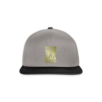 Mma Arts académiques mixtes - Casquette snapback - gris graphite/noir - Devant