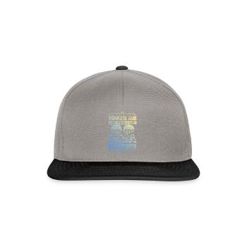 Mma Arts académiques mixtes - Casquette snapback - gris graphite/noir - Devant
