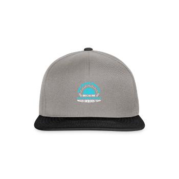 Neurologe Neurochirurgie Neurochirurg - Snapback Cap - Graphit/Schwarz - Vorne