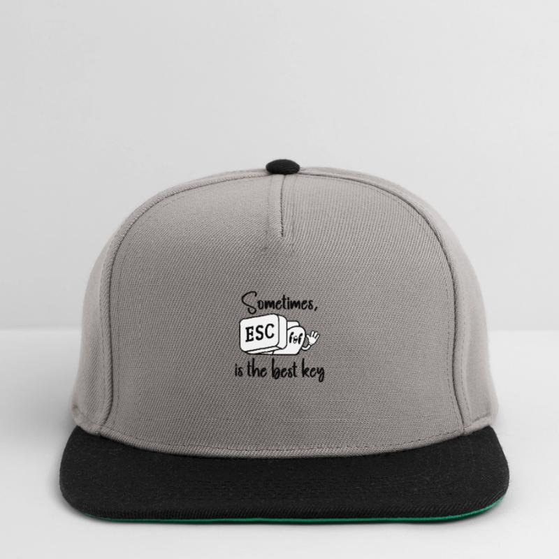 Software Engineer Computer Key Programming Snapback Cap