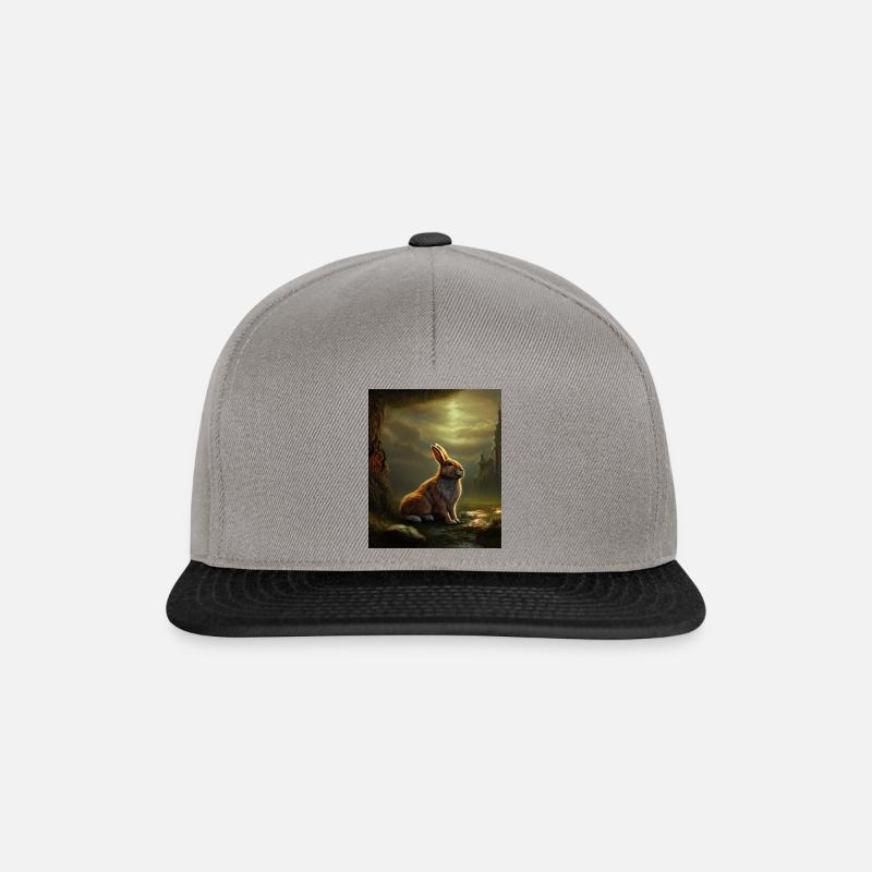 Hare - Snapback Cap - graphite/black