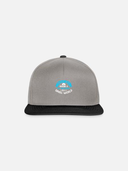 Onkologe Onkologieschwester - Snapback Cap - Graphit/Schwarz