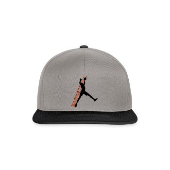 Sport. - Casquette snapback - gris graphite/noir - Devant