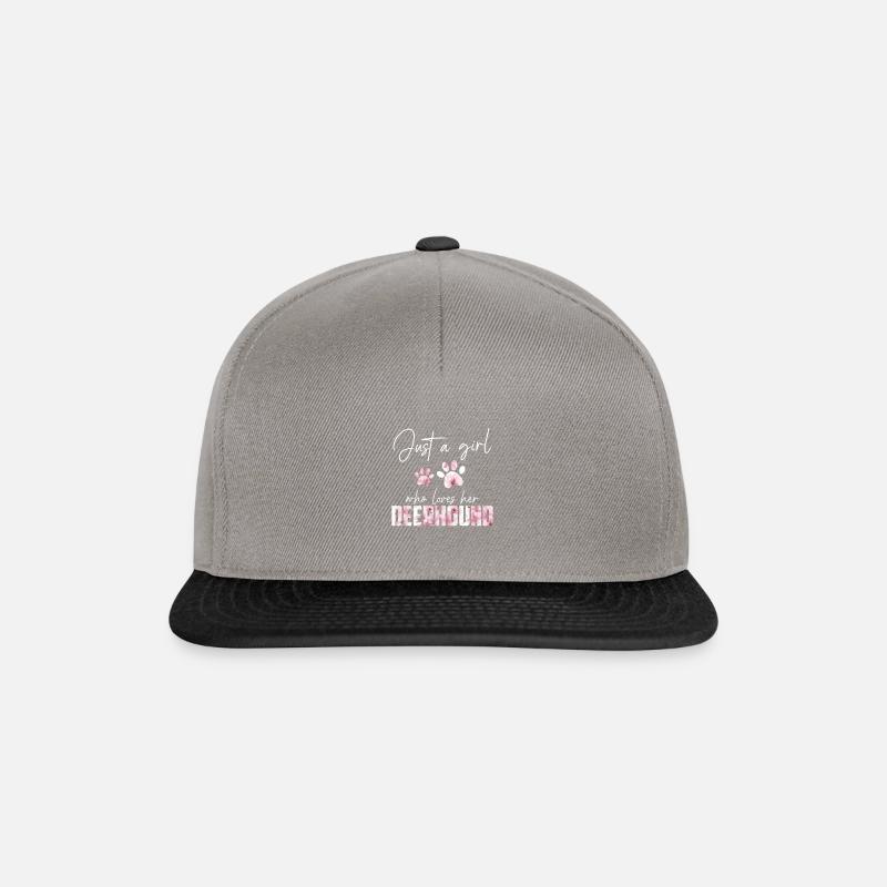 Deerhound - Snapback Cap - Graphit/Schwarz