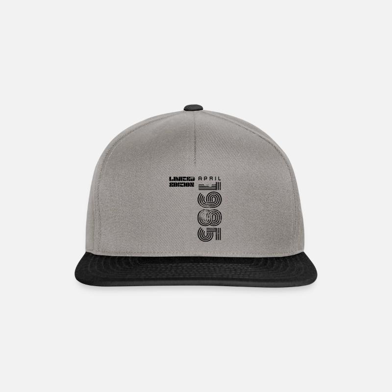 1985 - Snapback Cap - Graphit/Schwarz