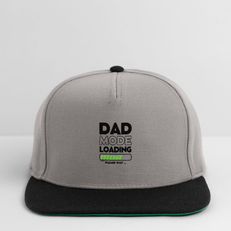 Loading soon daddy - DAD mode loading Snapback Cap
