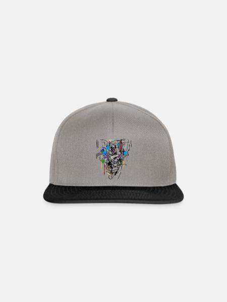 Kunst abstrakt - Snapback Cap - Graphit/Schwarz