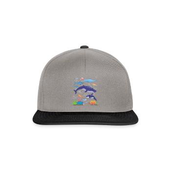 Inspirational Environmentalists Biologists - Snapback Cap - graphite/black - Front