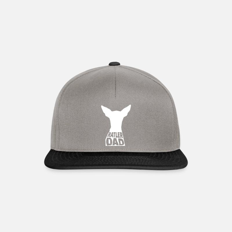 Ratler DAD - Snapback Cap - Graphit/Schwarz