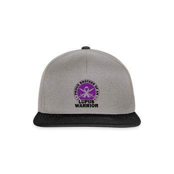 Lupus Conscience Proud Brother One - Casquette snapback - gris graphite/noir - Devant