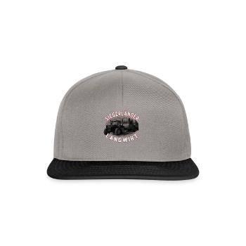 Siegerländer Landwirt - Siegerland Bauer Landwirte - Snapback Cap - Graphit/Schwarz - Vorne