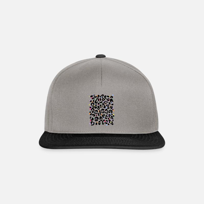 Leo - Snapback Cap - Graphit/Schwarz