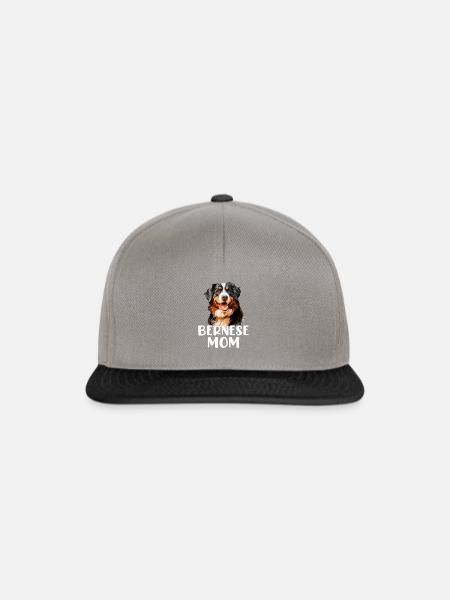 bernese mountain dog - Snapback Cap - Graphit/Schwarz
