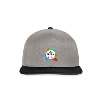 Ibiza 2024 Coloré - Casquette snapback - gris graphite/noir - Devant