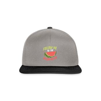 Melon Poison - Casquette snapback - gris graphite/noir - Devant
