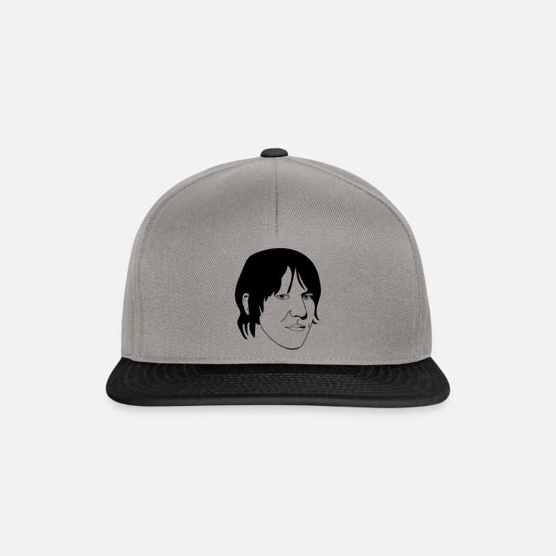 Elliott - Casquette snapback - gris graphite/noir