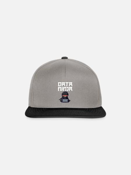 Data ninja data Scientist - Snapback Cap - Graphit/Schwarz