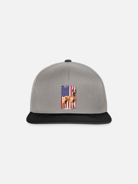 Belgian Malinois - Snapback Cap - Graphit/Schwarz