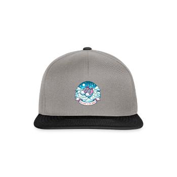 Bienvenue dans le monde Chaussures Bébé Heaven - Casquette snapback - gris graphite/noir - Devant