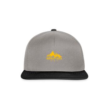 Beaver Creek Ski Resort Rocky Mountains Souvenir - Snapback Cap - graphite/black - Front