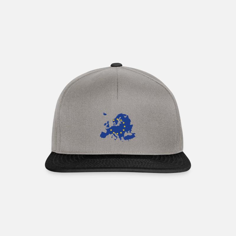 Europe - Snapback Cap - graphite/black