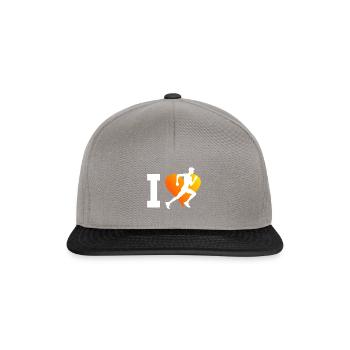 Cross Country Running Jogging Women Running - Snapback Cap - graphite/black - Front