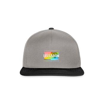 Lissabon - Snapback Cap - Graphit/Schwarz - Vorne