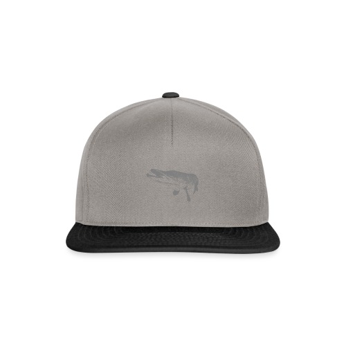 pike - gray design - Snapback Cap
