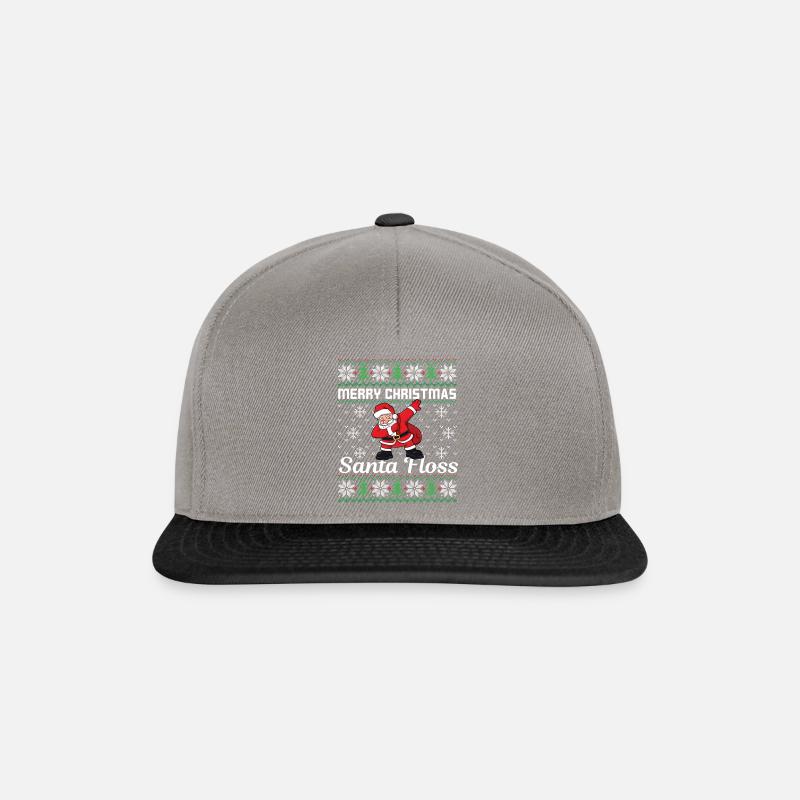 Joyeux Noël Noël - Casquette snapback - gris graphite/noir