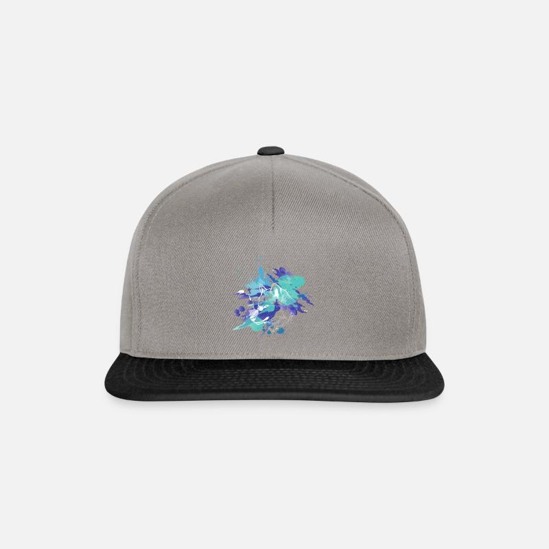 Wolf - Snapback Cap - Graphit/Schwarz